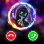 icon Call Screen: Color Theme Phone(Tela de chamada: Tema colorido Telefone)