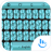 icon Theme x TouchPal Metallic Blue(Aqua metálico do tema do teclado) 10.0
