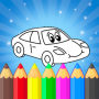 icon Drawing Vehicles(Transporte páginas para colorir)
