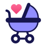 icon Demato(Diário do bebê faixa de temporizador de alimentação)