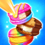 icon Rainbow Ice Cream Sandwiches (Arco-íris Sorvete Sanduíches)