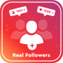 icon Get Real Followers & Likes for Instagram(Obtenha verdadeiros seguidores e gostos por exemplo
)