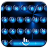 icon Theme x TouchPal Spheres Blue(Tema de Teclado Esferas Azul) 2.0