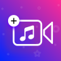 icon Add Music(Adicionar música ao vídeo e editor)