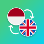 icon Indonesian - English Translato (Indonésio - Inglês Translato)