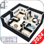 icon Home Design(Draw House Design Plan 3D App)