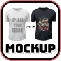 icon Mockup Generator(Mockup Creator, design de camiseta)