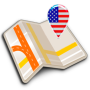 icon Map of Washington, D.C offline (Mapa de Washington, DC offline)