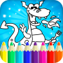 icon Drawing for Kids - Dragon (Desenho para Crianças - Dragão)