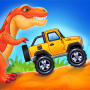 icon Trucks and Dinosaurs for Kids(de caminhões e dinossauros para crianças)
