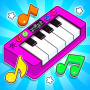 icon Baby Piano Kids Musical Games (Baby Piano Kids Jogos musicais)
