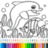 icon Fish and Dolphin coloring(Desenhos de golfinhos para colorir) 14.1.0