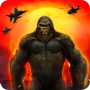 icon Gorilla Kong & Jurassic Kaiju(Kaiju Godzilla VS Kong Gorilla City Destruição 3D
)