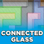 icon Connected Glass Addon(Conectado Vidro Mod Minecraft)