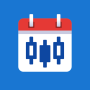 icon Tradays FX Economic Calendar (Tradays FX Calendário Econômico)