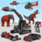 icon Excavator Robot Car Game-Dino(Escavadeira Robot War - Jogo de Carro) 1.8.8