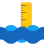 icon Stavy a průtoky vodních toků (Fluxos e fluxos de cursos de água)