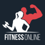 icon FitnessOnline(Fitness app: casa, treino de ginástica
)