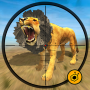 icon Animals Jungle Lion Shooting