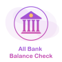 icon Bank Balance Check & Passbook (Verificação de saldo bancário e)