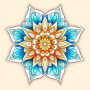 icon Mandala Pattern Color(Mandala Pattern Coloring Game)