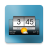 icon 3D flip clock & weather(Relógio 3D Flip Tempo) 6.5.0