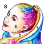icon Coloring Fun : Color by Number (Diversão para colorir: Cor por número)
