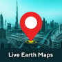 icon Live Earth Map 3D(GPS, mapas terrestres e navegação)