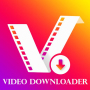 icon Video Downloader(VidMedia Video Downloader - HD Video Player - 4K
)