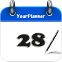 icon Calendar, Holiday, Notes, Memo (Calendário, feriados, notas, memorando)