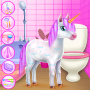 icon Cute Unicorn Caring and Dressup(Cute Unicorn Caring Dressup)