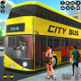 icon Passenger Bus Driving Games 3D (de condução de ônibus de passageiros Jogos de agricultura 3D)