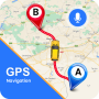 icon GPS Maps Navigation Live Map(Mapas GPS Navegação Mapa ao vivo)