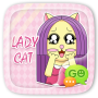 icon Lady Cat(VAI A SENHORA PRO CAT ETIQUETA DO CAT)