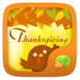 icon GO SMS Theme Thanksgiving(GO SMS TEMA DE AGRADECIMENTO)