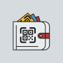 icon QR Wallet(Carteira QR: Certificado de Saúde, Menu QR e mais
)