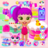 icon VioletMy Little Pet(Jogos de meninas: cuidados com animais de estimação e jogos de meninas Dressup) 1.9.66.373