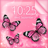 icon Pink Butterfly Live Wallpaper(Borboleta Rosa Papel De Parede Animado) 4.1.1