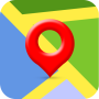 icon Maps With Aerial View(mapas com vista aérea)