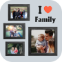 icon Family photo editor & frames (Editor de fotos e molduras de família)