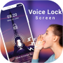 icon Voice Lock Screen(Bloqueio de tela de voz limpa profunda)