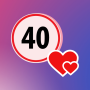 icon Citas mas de 40, Chat mayores (Agendamentos acima de 40 anos, Chat Sênior)