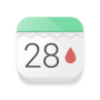 icon Period Calendar(Período fácil Calendário ovulação)
