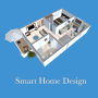 icon Smart Home Design(Smart Home Design | Planta baixa)