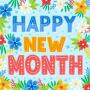 icon Happy new month(Citações mês feliz
)