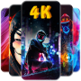 icon 4K Wallpapers(Wallpapers HD, 4K, 3D e ao vivo)