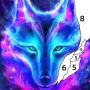 icon Wolf Coloring Book(Wolf Coloring Book Color Game)