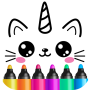 icon Drawing Pet(Drawing for kids! Toddler draw)