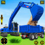 icon City Construction Game : Snow Excavator Simulator(Grand City Construction Games)