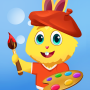 icon Coloring games for kids 2-3 ye (Coloring games para crianças de 2 a 3 anos)